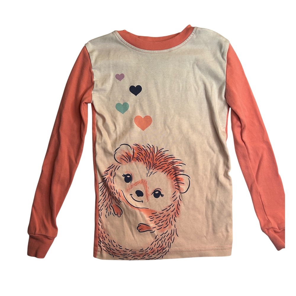 Kirkland Signature Hedgehog‎ Hearts Snug Fit Top Long Sleeve Shirt 7
